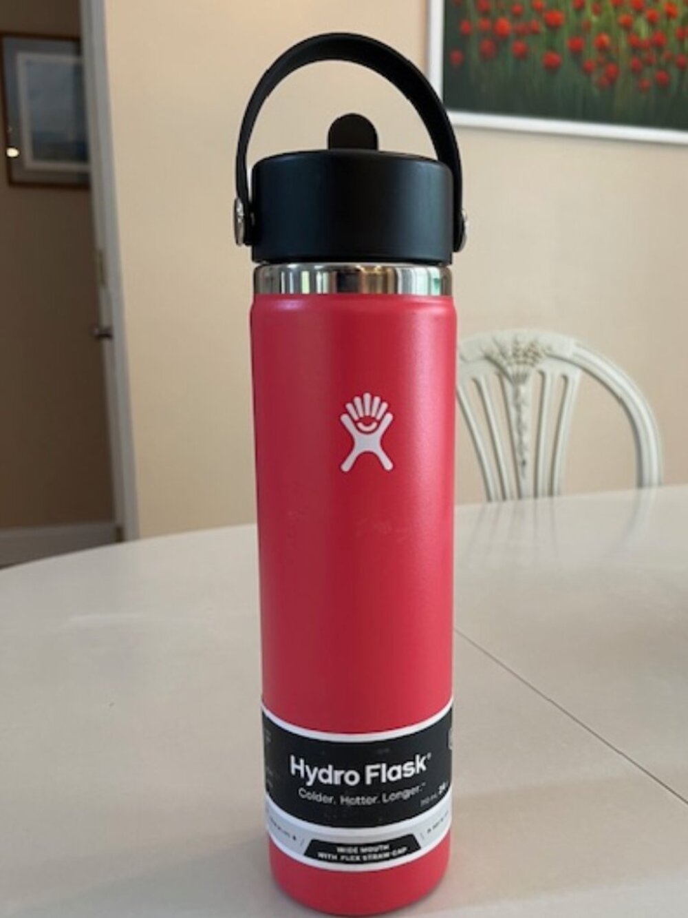 HYDRO FLASK | 24 oz wide flex straw cap - NEW